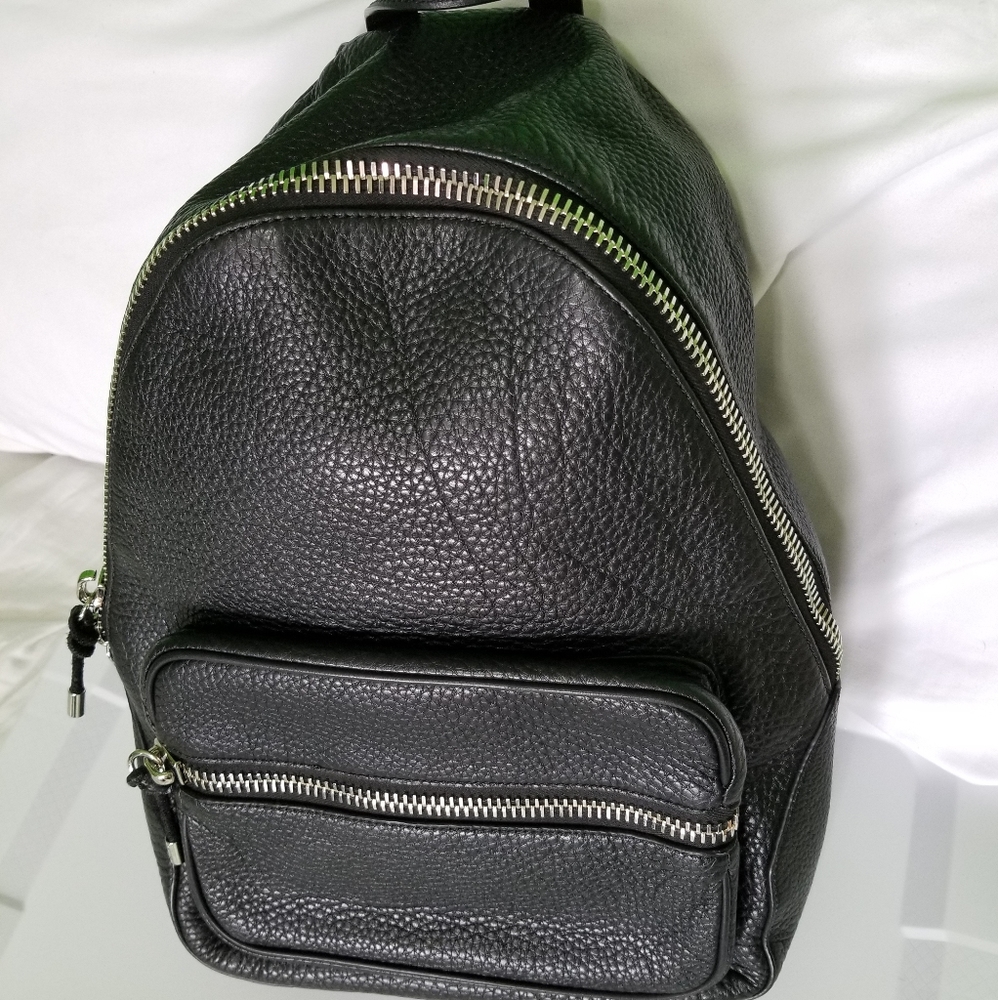 Alexander Wang Berkley Pebbled Leather Backpack